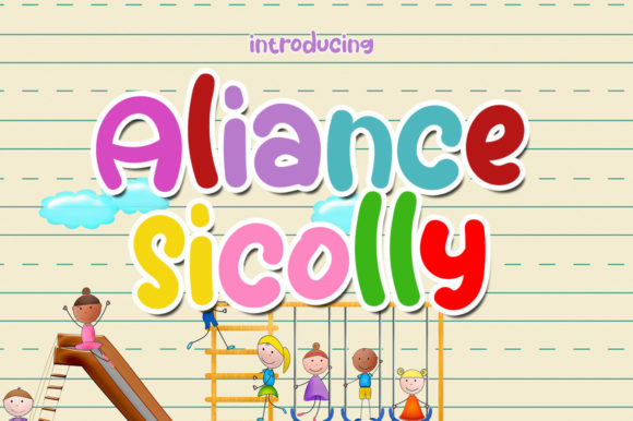 Aliance Sicolly: A Sweet Display Font for Elegant Editorial Design
