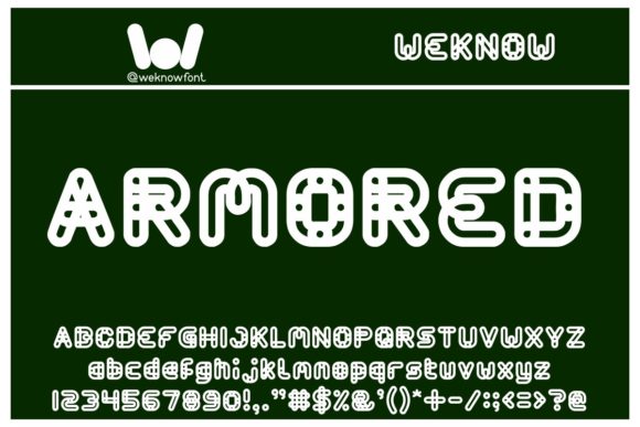 Armored Font Review: Free Download & Design Guide