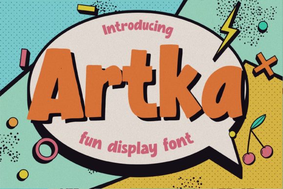 Artka Typeface Review: Whimsical Display Fonts for Editorial Design
