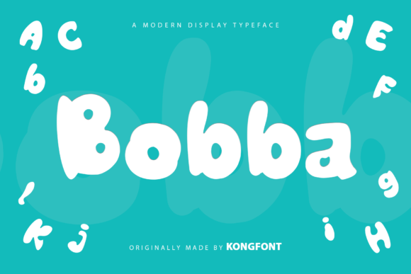 Bobba: The Modern Display Font for Distinctive Brand Identity