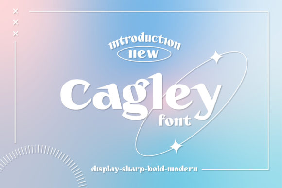 Cagley: A Modern Display Typeface for Editorial Design