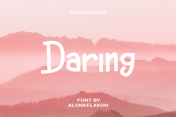 Daring Display Font for Bold Editorial Design