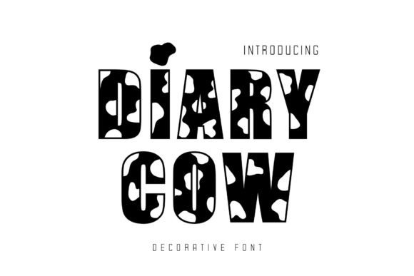 Diary Cow: The Perfect Display Font for Handmade Creators