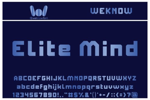 Elite Mind Typeface Review for Bold Campaign Headlines