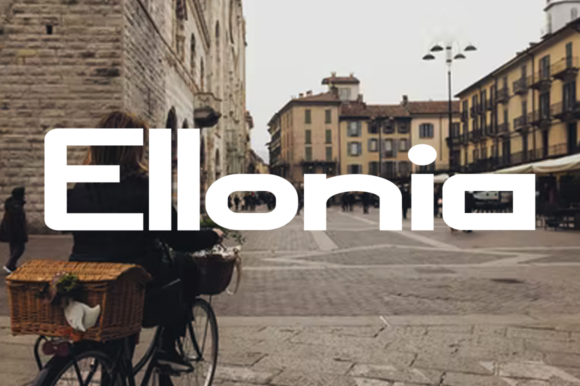 Ellonia: The Squared Display Font for Bold Brand Identity