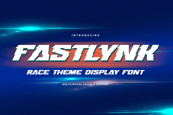 Fastlynk: The Bold Display Font for Impactful Brand Identity
