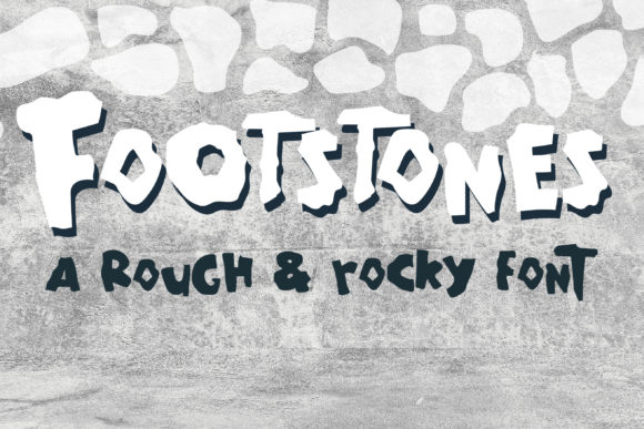 Footstones Display Font Review for Editorial Design