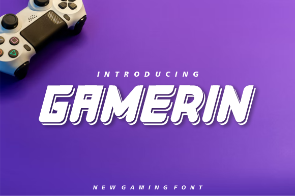 Gamerin Display Font for Bold Brand Identity