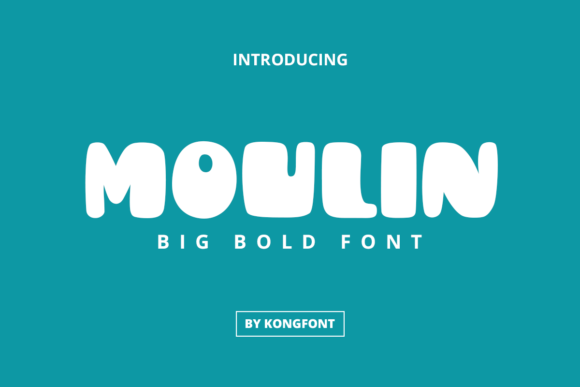 Moulin: The Modern Chunky Display Font for Scroll-Stopping Branding