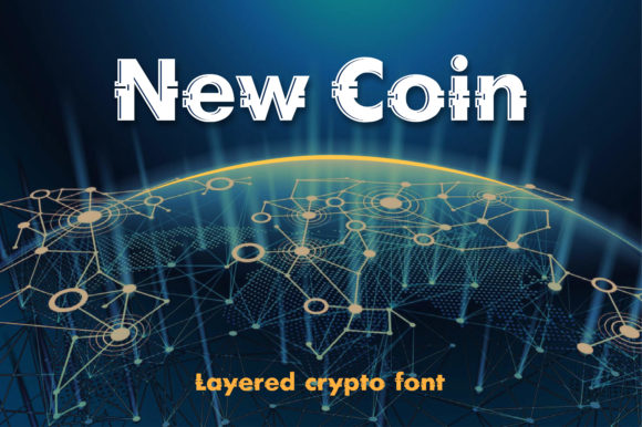 New Coin Typeface: A Bold Display Font for Crypto Branding and Creative Projects