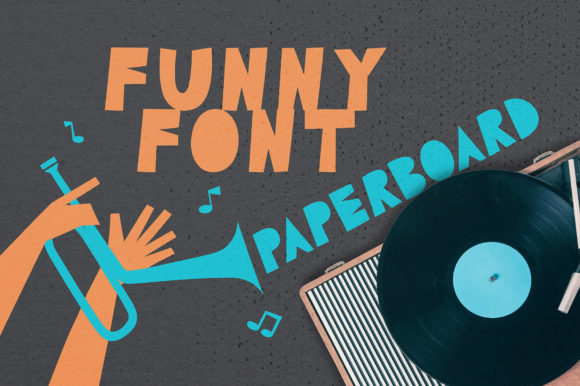 Paperboard Display Font for Engaging Brand Visuals