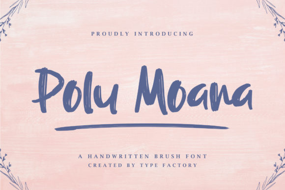 Polu Moana Typeface Review: Summer Vibes for Brand Identity