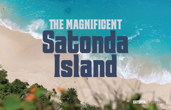 Satonda Typeface for Bold Display Design