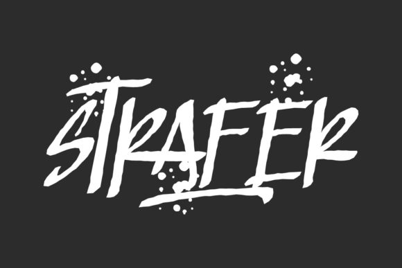Strafer Urban Display Font Review for Handmade Brands