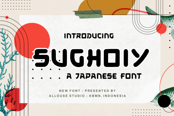 Sughoiy Typeface: Elevating Editorial Design with Japanese-Inspired Mysticism
