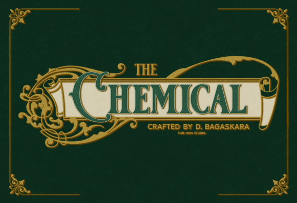 The Chemical: A Retro Display Typeface for Bold Campaigns