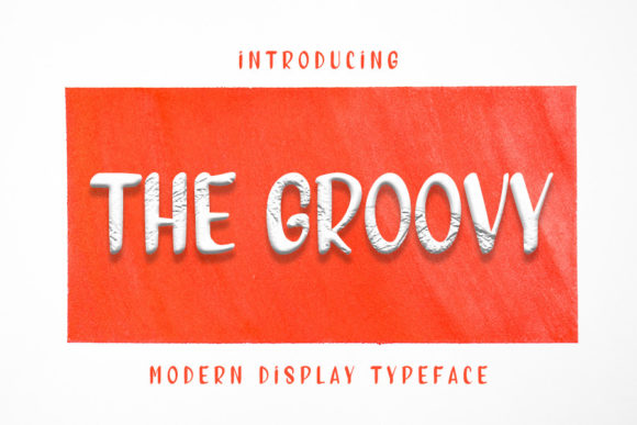 The Groovy: A Modern Display Typeface for Editorial Design